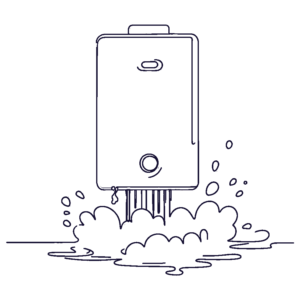 bojler leakage