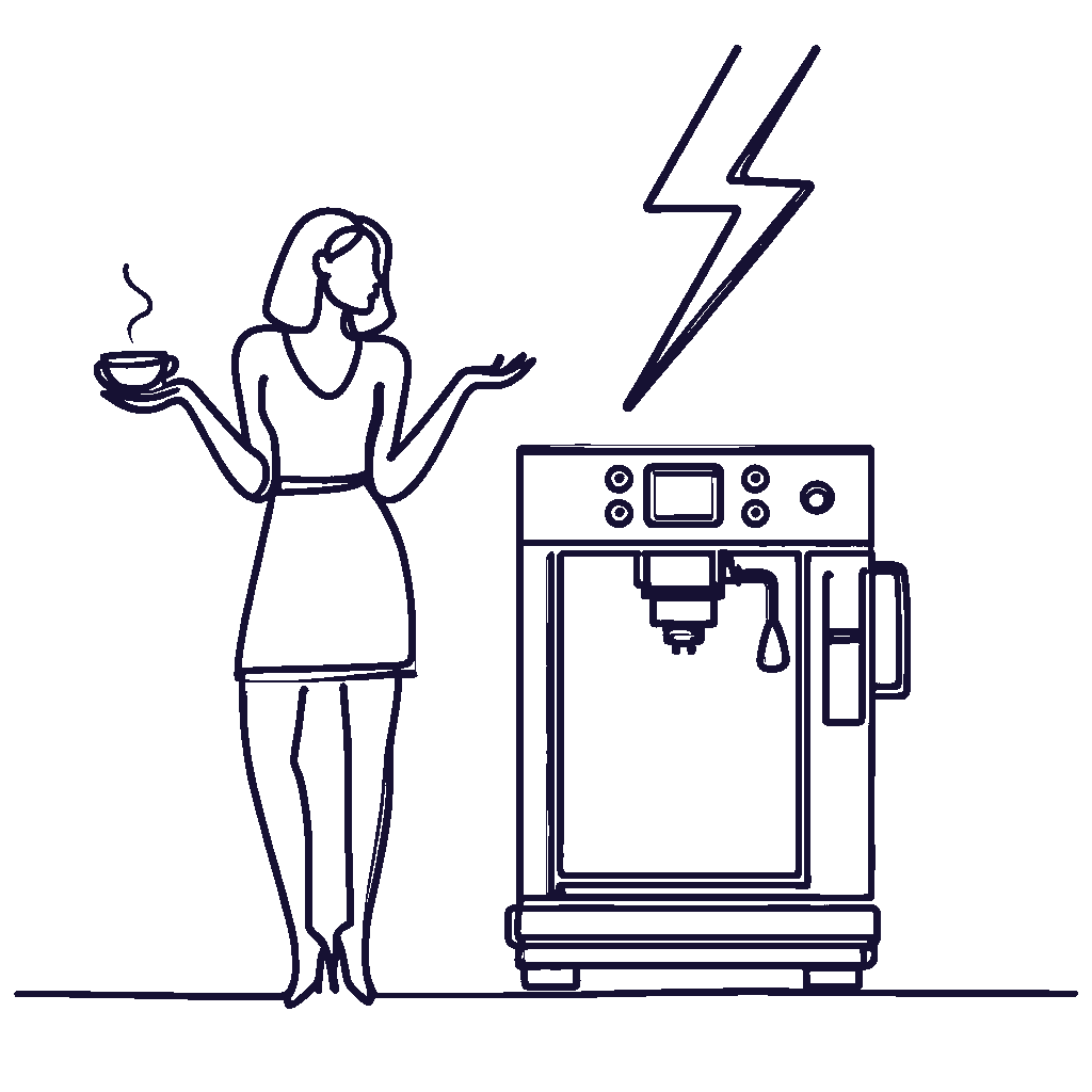 coffe machine broken